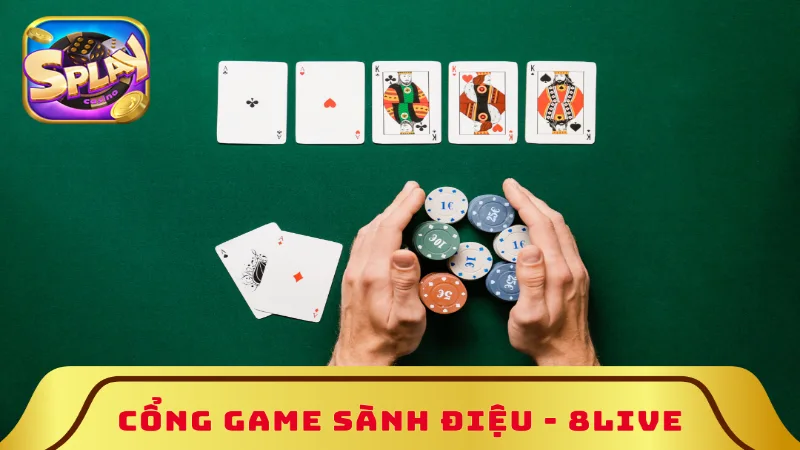 Sân chơi game bài sành điệu gọi tên cổng game 8live